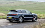 porsche cayenne s road test review 2024 56 cornering rear
