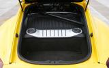 Porsche Cayman GT4 boot space