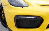Porsche Cayman GT4 air intake