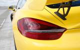 Porsche Cayman GT4 rear light