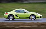 Porsche Cayman R side profile