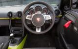 Porsche Cayman R dashboard