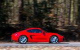 Porsche Cayman side profile