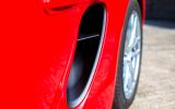 Porsche Cayman side air scoop