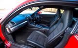 Porsche Cayman interior