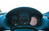 Porsche Cayman instrument binnacle