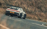 porsche gt3 rs review 2023 03 cornering rear