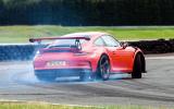 Porsche 911 GT3 RS rear cornering