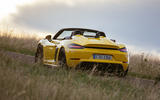 porsche gt4 rs sypder review 05 action rear porsche gt4 rs sypder review 05 action rear