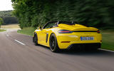 porsche gt4 rs sypder review 18 tracking rear porsche gt4 rs sypder review 18 tracking rear