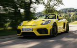 porsche gt4 rs sypder review 21 tracking front porsche gt4 rs sypder review 21 tracking front