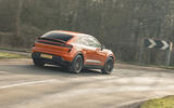 Porsche Macan RT 2025 rear corner blur 45 Porsche Macan RT 2025 rear corner blur 45