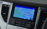Porsche Macan Turbo infotainment system