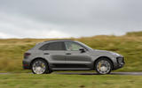 Porsche Macan Turbo side profile