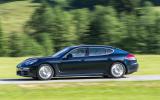 Porsche Panamera side profile
