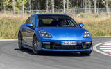 Porsche Panamera Sport Turismo cornering