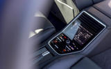 Porsche Panamera Sport Turismo rear climate controls