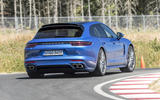 Porsche Panamera Sport Turismo rear cornering