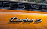 Porsche Panamera Turbo S E Hybrid badge 0597
