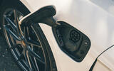 Porsche Taycan Turbo GT 2025 Review charging port 28 Porsche Taycan Turbo GT 2025 Review charging port 28