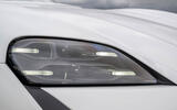 Porsche Taycan Turbo S review 2024 04 headlight Porsche Taycan Turbo S review 2024 04 headlight
