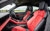 Porsche Taycan Turbo S review 2024 09 front seats Porsche Taycan Turbo S review 2024 09 front seats