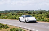 Porsche Taycan Turbo S review 2024 21 panning Porsche Taycan Turbo S review 2024 21 panning