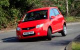 Proton Savvy hard cornering