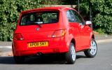 Proton Savvy hard rear cornering