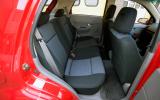 Proton Savvy rear seats
