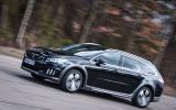 Peugeot 508 RXH cornering