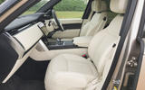 range rover front seats