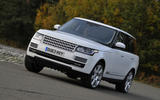 Range Rover cornering