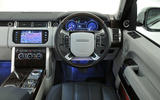 Range Rover dashboard