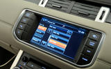 Range Rover Evoque infotainment