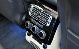 Range Rover rear climate controls