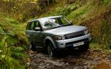 Range Rover Sport off-road