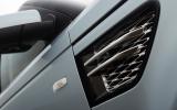 Wing vents aren't just a styling flourish: the allow hot air to escape from the engine Range Rover Sport wing vents