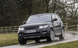 Range Rover Sport cornering