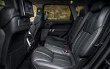 Range Rover Sport rear seats