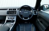 Range Rover SVR dashboard