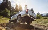 Renault Alaskan rear axle articulation