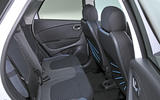 Renault Captur rear seats