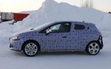 New Renault Clio spied testing