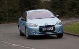 Renault Fluence cornering