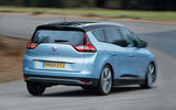 Renault Grand Scenic rear cornering
