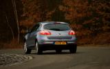Renault Megane rear cornering