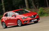 Renault Megane cornering