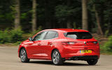 Renault Megane rear cornering