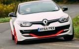 Megane RS275 Trophy-R hard cornering